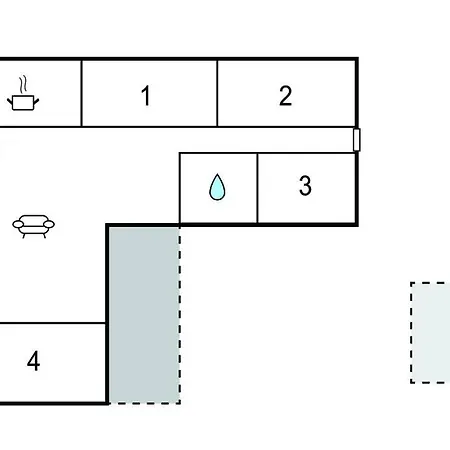 Dejligt Hus Med 4 Soveværelser I Feriehus